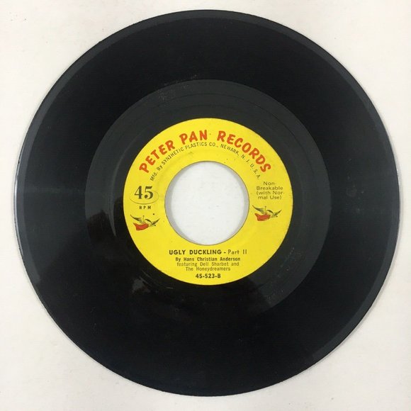 The Ugly Duckling Peter Pan Players & Orchestra 45 Vinyl Record PP1031 Vintage - Picture 2 of 5